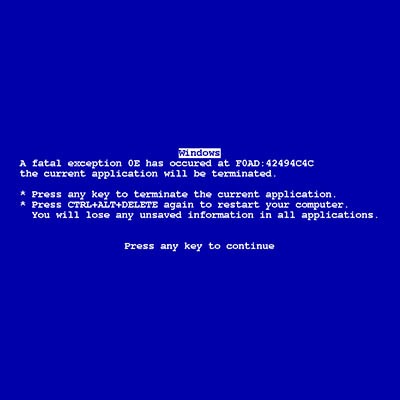 Technology Basics: Blue Screen of Death